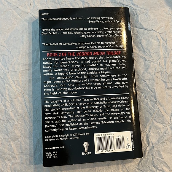 ⭐️5 for $15⭐️The Werewolf’s Touch by Cheri Scotch | Paperback Book - Picture 2 of 2